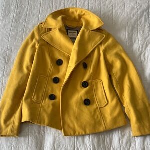Old Navy Mustard Coat